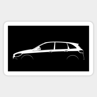 Mercedes-Benz B-Class (W247) Silhouette Sticker